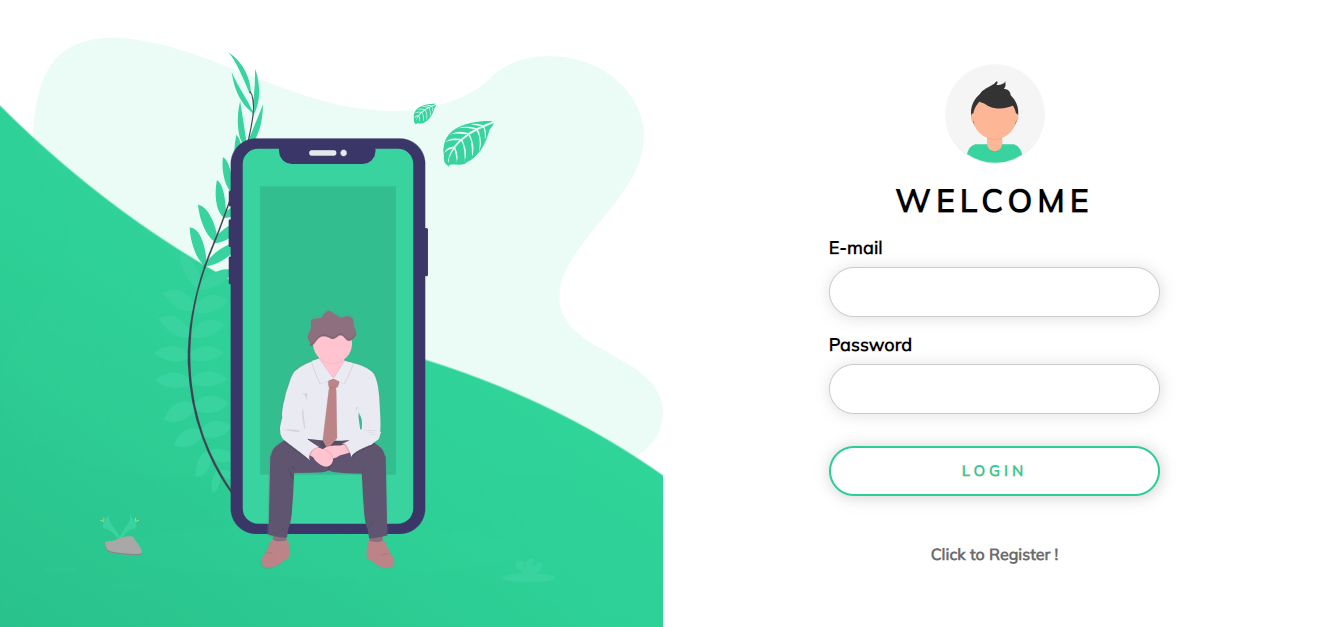 Login - Register App